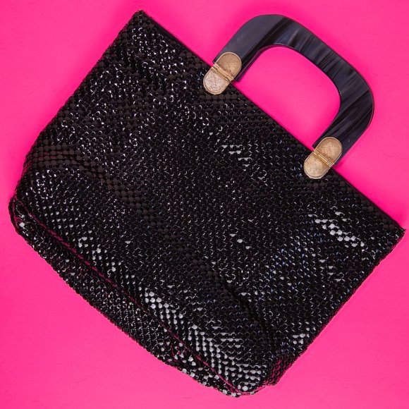 1960’s Metal Mesh Handbag with Handle - Picture 2 of 10